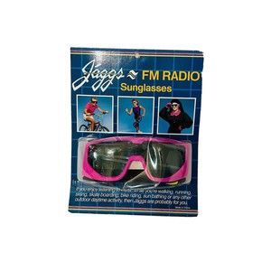 Vintage 80's Brodmann Radio Sunglasses‎ Rare Hipster Retro Throwback Nostalgia